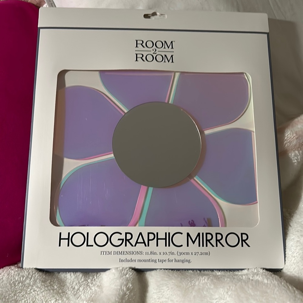 💜 Holographic Mirror | Flower 💜